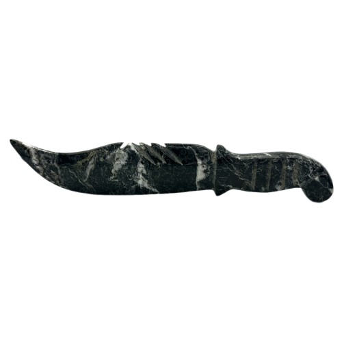 Natural Stone Marble Decorative  Athame-Knife-Dagger Black Colour