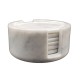 Marble Coasters 3.5”  Inches Handmade Round Set for Office, Kitchen Drinkware Stylish Table décor White Colour