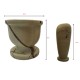 Handmade Vintage Natural Beige Colour Stone Marble Mortar & Pestle 9 CM