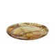 Handmade Marble Green Onyx 10 Inch Plate round shape kitchen countertop decorative