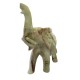 Handmade Green Onyx Plain Elephant Shape 10 Inch Decoration piece for Home & Office